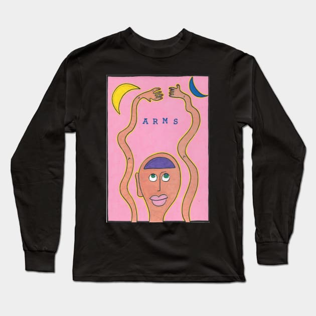 Arms Long Sleeve T-Shirt by JaySnellingArt